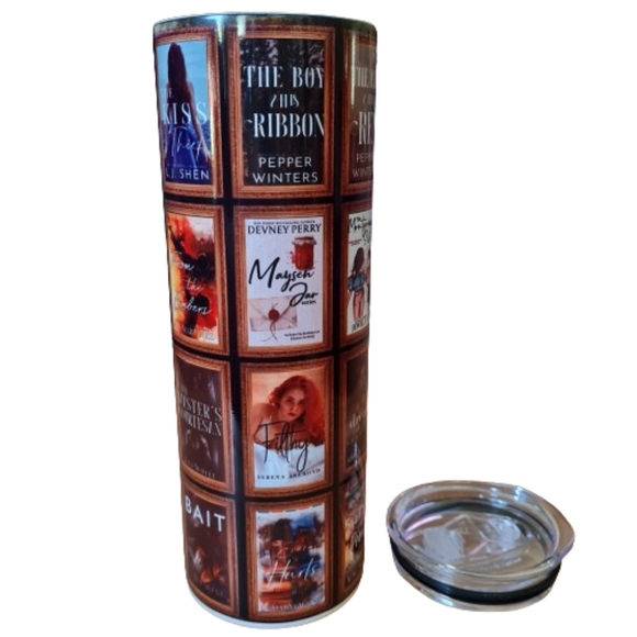 BEYOND THE PAGES insulated tumbler, new in box, great for the avid reader, books - Picture 2 of 8